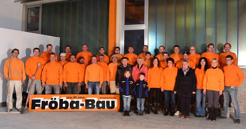 froeba bau buchbach teamfoto